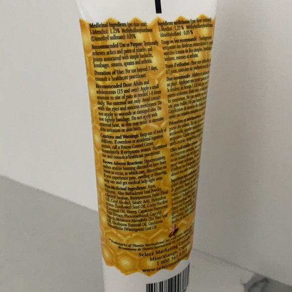 Thentix™ Muscle and Joint 4oz squeeze tube
“MADE IN CANADA” - Picture 3 of 3